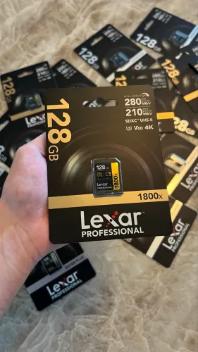 Cartão Sd lexar Gold 128gb