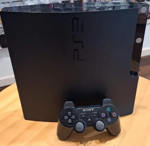 Play 3 Hd 500gb com 30 jogos na Memoria