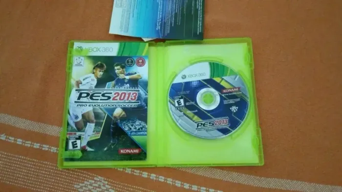 Jogo PES 2013 Xbox 360 Original Completo PT-BR Mídia Física