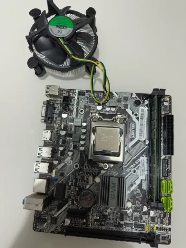 PLACA MÃE - PROCESSADOR - MEMÓRIA RAM