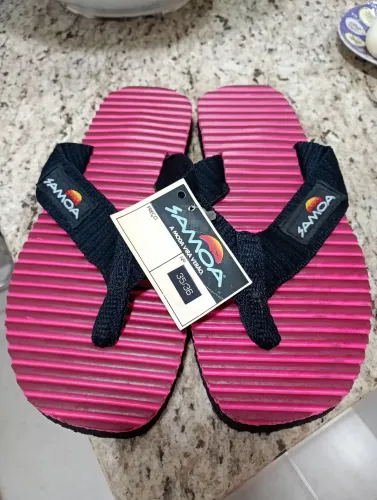 Chinelo antigo Samoa vintage anos 80