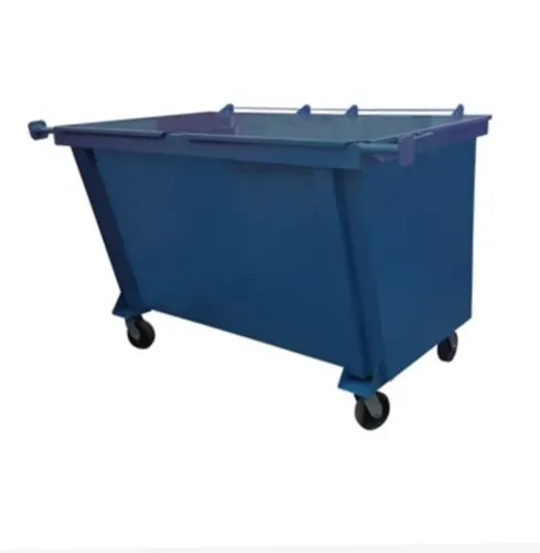 Conteiner Caçamba de Coleta de Lixo de Metal de 1200 Litros