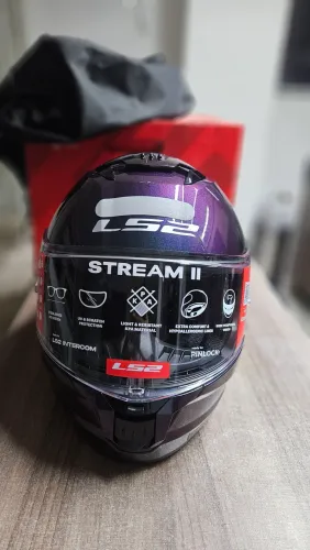 Capacete ls2 ff808 stream 2 camaleão novo, tamanho 56