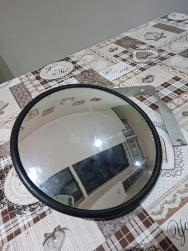 Espelho côncavo e convexo 30 cm