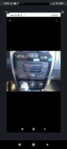 Multimídia Rádio Original Logan funcionando mais display não acende