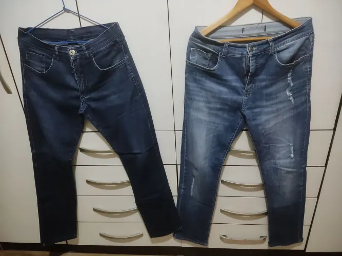 2 Calças Zoomp 39 e Hering 42 usadas boas