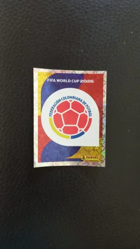 Figurinha Copa 2026 Panini - Escudo da Colômbia Brilhante (COL1)