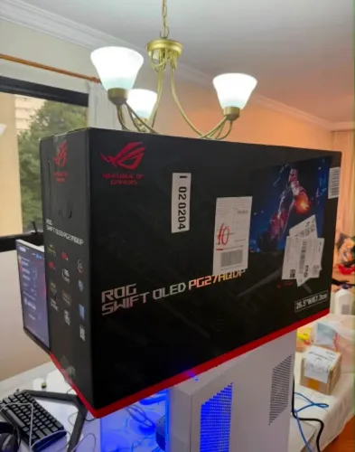 Monitor Gamer ASUS ROG Swift OLED PG27AQDP 26,5? QHD 480Hz - Amazon Internacional