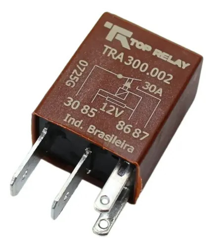 Kit 5 mini reles 4t 12v 30a Multifuncional