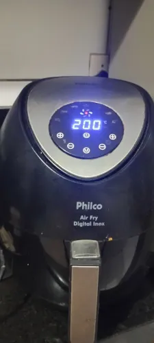Vendo Air fryer digital inox da marca Philco funcionando perfeitamente r$ 130