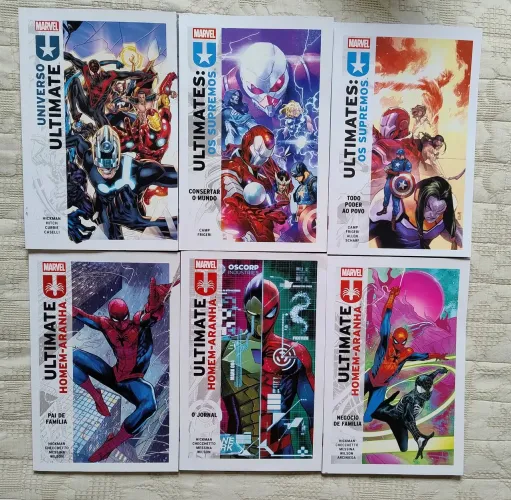 Coleção Marvel ultimate 10 volumes