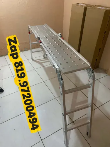 Escada Articulada 4x3 com plataformas 