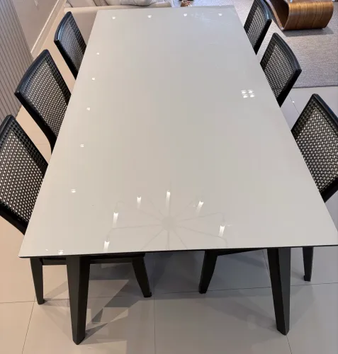 LINDA MESA DE 6 LUGARES