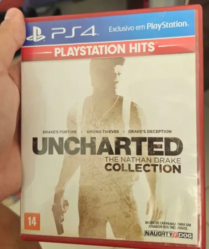 Uncharted The Nathan Drake Collection Playstation Hits Ps4 (Faço olx pay)