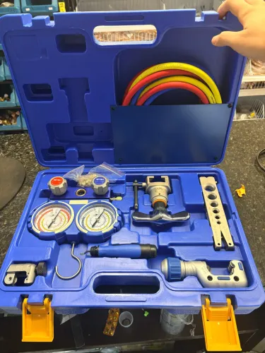 Kit flangeador com manifold completo