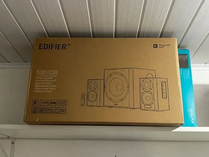 Caixa de Som com Subwoofer, 150W RMS, Bivolt, Bluetooth, para casa e festas - S351DB EDIFI