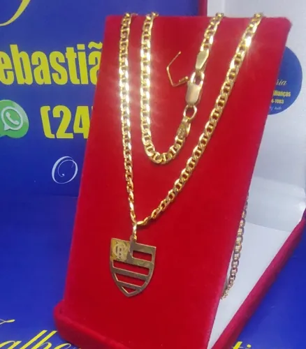 Cordão Ouro Ouro 18 Kilates Peso 14,20 Gramas 60 Cm 3 mm Maciço