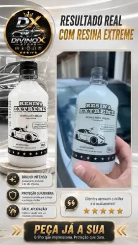 Resina extreme melhor brilho 
