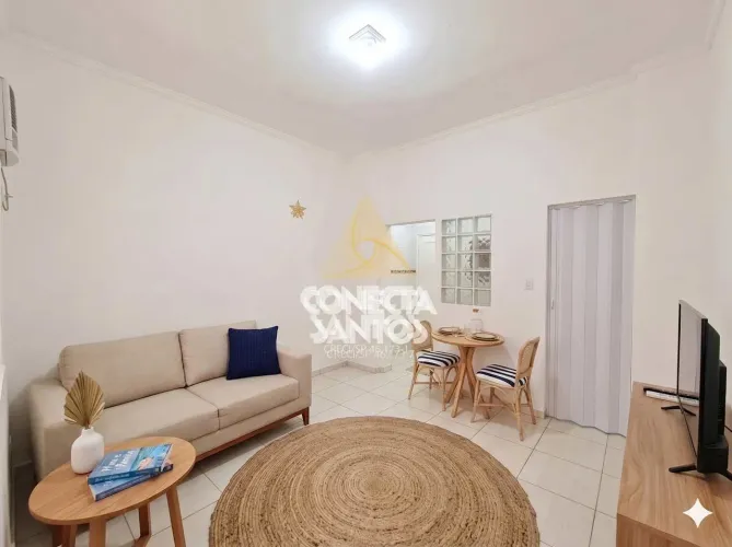 Kitnet, Embaré, Santos - R$ 265 mil, Cod: 1508