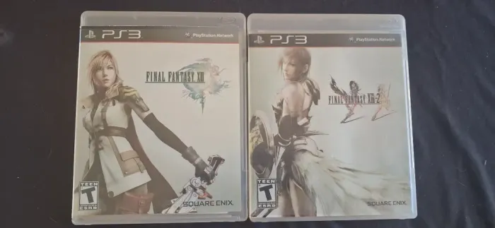 Final Fantasy 13 e 13-2 Mídia Fisica-PS3