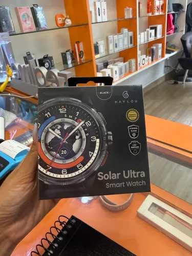Smartwatch Haylou Solar Ultra c/ GPS Global Novo Lacrado