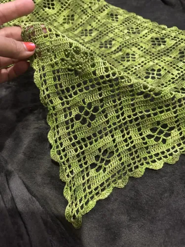 KIT COMPLETO DE CROCHÊ ARTESANAL- COLCHA, TRILHOS E SOUSPLATS 