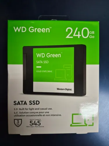 SSD SATA Western Digital 240GB Lacrado