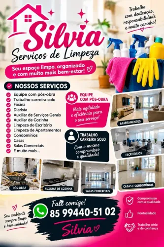 Estou divulgando meu trabalho