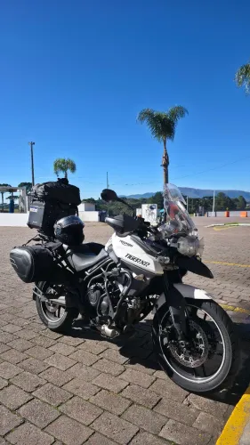 Triumph Tiger 800 XR 2017/2017 | Branca | 44.500 km | Revisão Completa