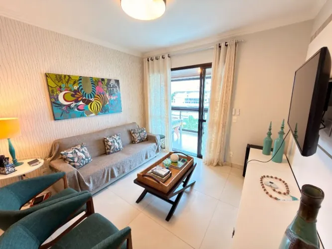 Apartamento com 3 dormitórios, 136 m² - venda ou aluguel/dia - Riviera de São Lourenço - B