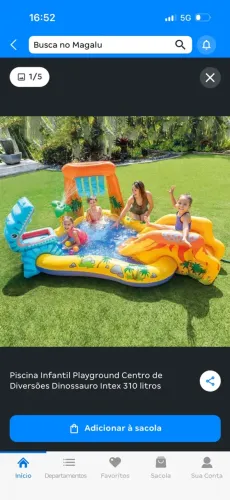 Piscina Inflável infantil