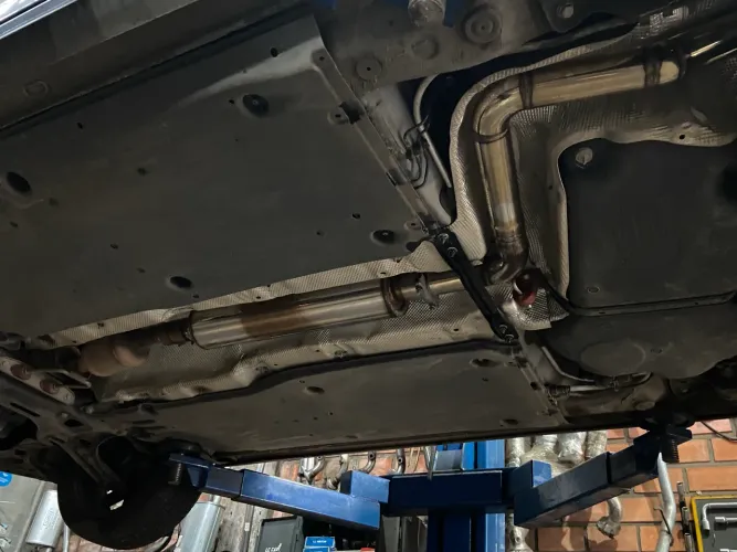 Escape valvulado inox 304 para polo 1.4 gts e 1.0 tsi