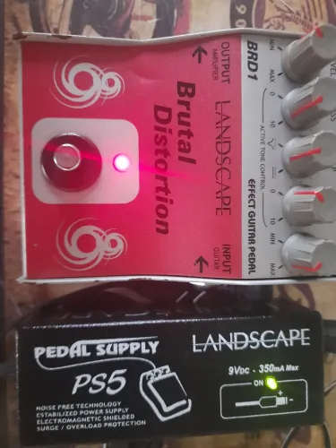 Top Pedal Brutal distortion landscape