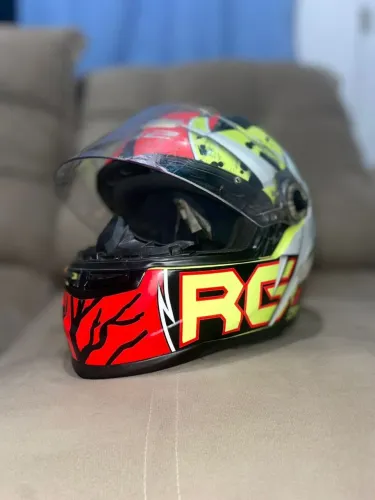 Capacete moto LS2 Renato Garcia