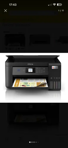 Impressora Multifuncional Cor Epson Ecotank L4260 127/220v