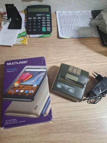 TABLET E IMPRESSORA BLUETOOTH 