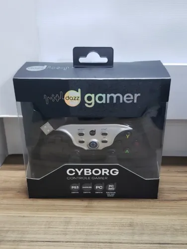 Leiam a Descrição - Controle Gamer Dazz Cyborg Usb
