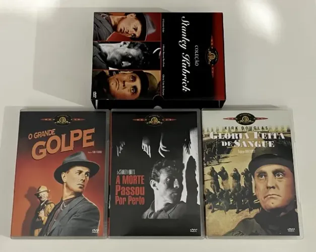 Coleção Stanley Kubrick (3 DVDs/Filmes)