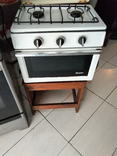 Mini fogão de duas bocas 