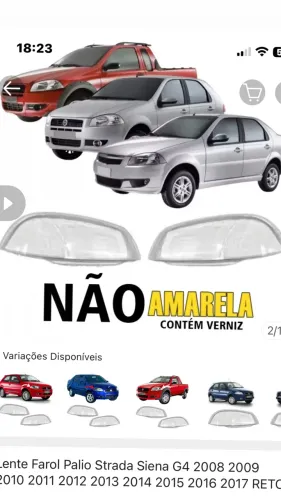 Par de lentes de Palio