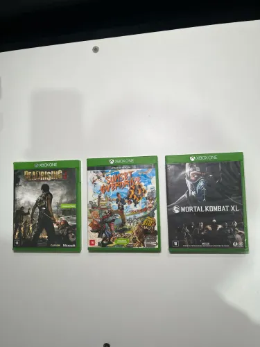 Lote de Jogos Xbox One Original | Dead Rising 3 + Sunset Overdrive + Mortal Kombat XL