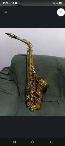 Quero trocar um sax alto konig no sax soprano curvo