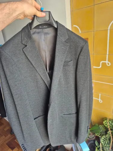 Blazer Broofsfield (APENAS 01 USO) Masculino Cinza 48