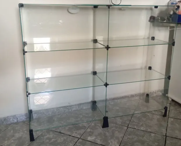 Balcão de vidro somente retirar no endereço