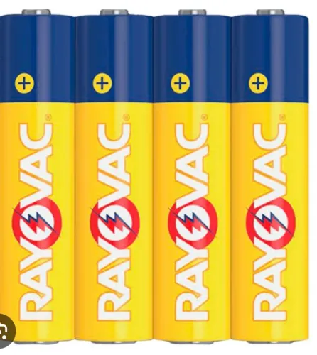 PILHA RAYOVAC AA AS AMARELINHAS