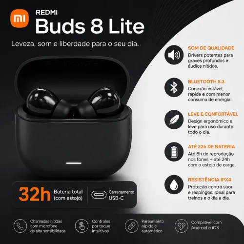 Fone Xiaomi Redmi 8 Lite (original)