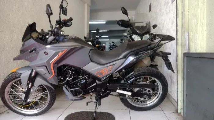 DAFRA NH 190 CBS 2023 CINZA COM APENAS 29.000KM E COM GARANTIA TOTAL