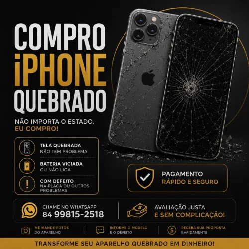 COMPRO IPHONE TRINCADO