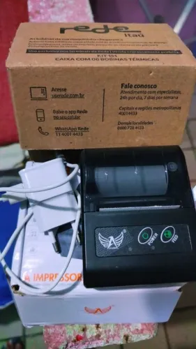 Impressão com caixa de bobinas
