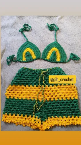 Saída em crochê 38/40